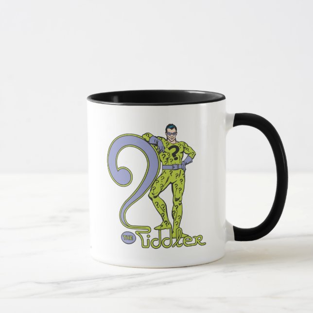 Grönten Riddler & Logotyp Mugg (Höger)