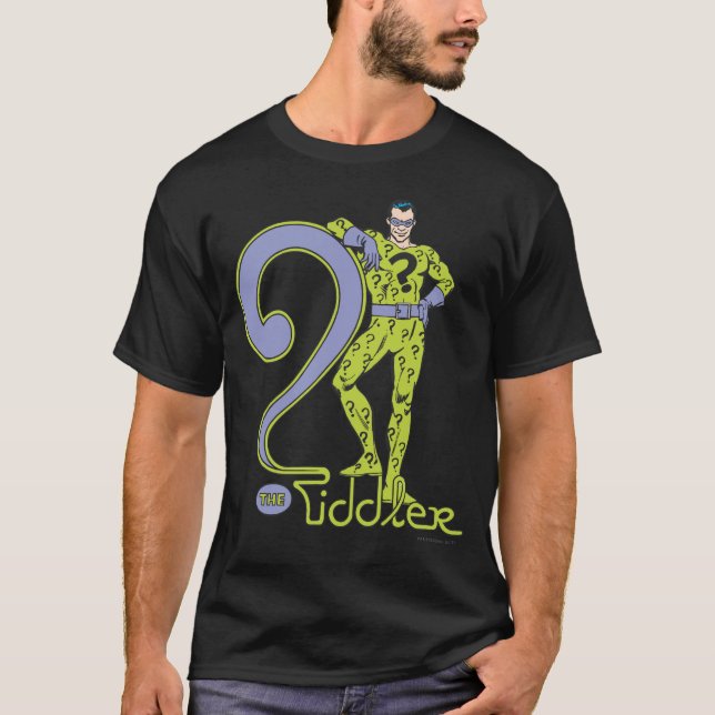 Grönten Riddler & Logotyp T-shirt (Framsida)
