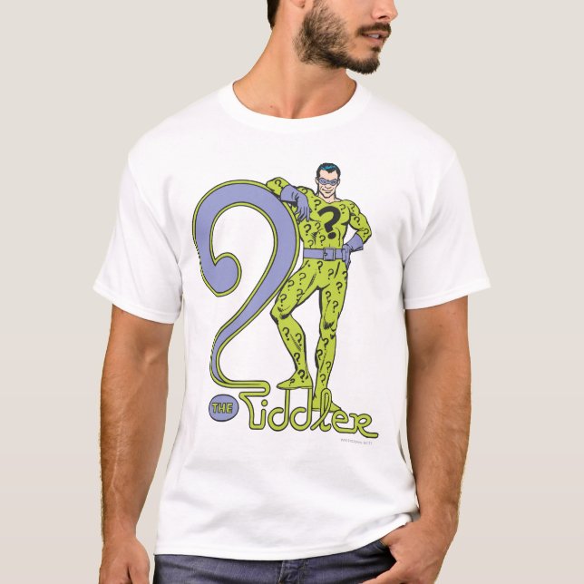 Grönten Riddler & Logotyp T-shirt (Framsida)