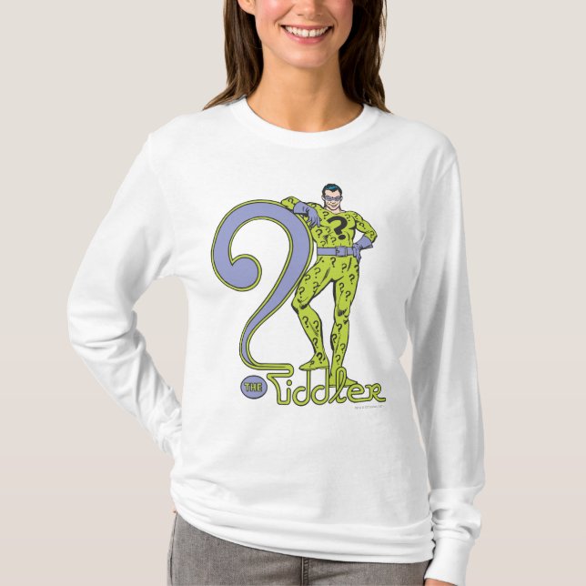Grönten Riddler & Logotyp Tee (Framsida)