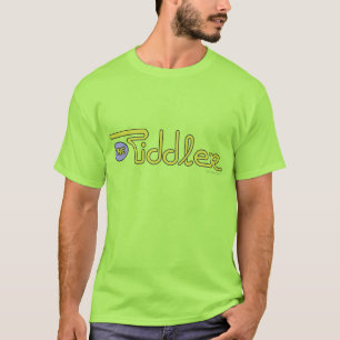 Grönten Riddler-Logotyp Tee Shirt