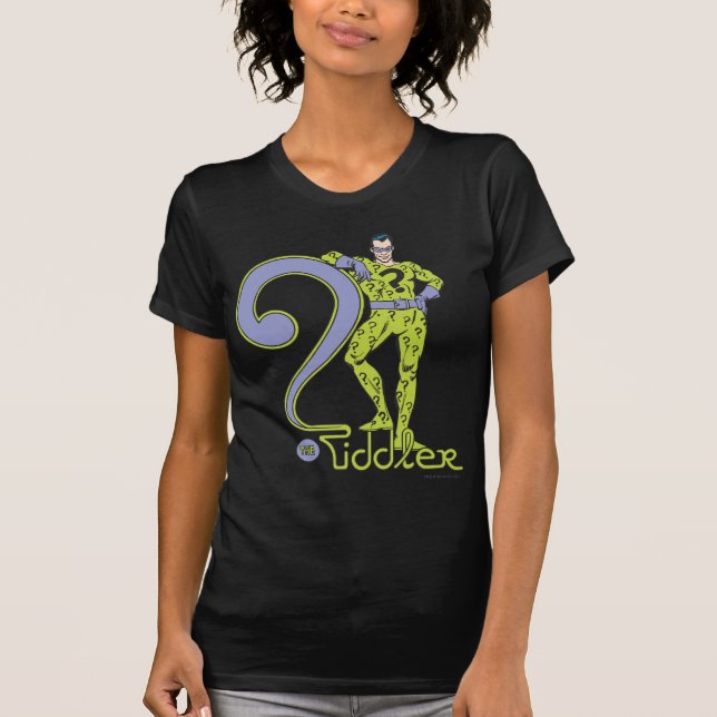 Grönten Riddler & Logotyp Tröja (Framsida)