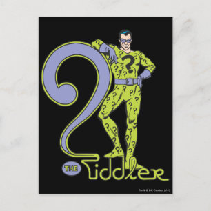 Grönten Riddler & Logotyp Vykort