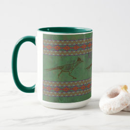 Grönten Sagebrush i sydvästra Roadrunner Mugg