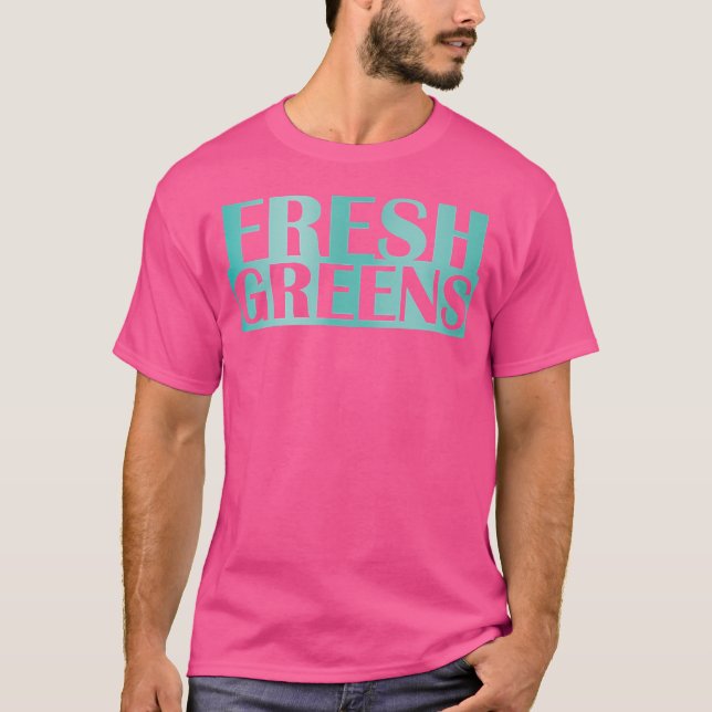 Grönten Sneaker Foamposites, färsk Grönt T Shirt (Framsida)