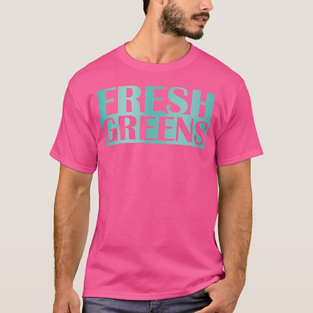 Grönten Sneaker Foamposites, färsk Grönt T Shirt (Framsida)