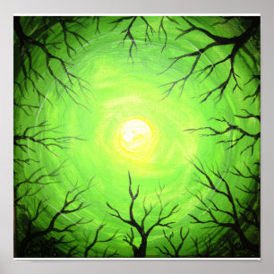 Grönten sol poster