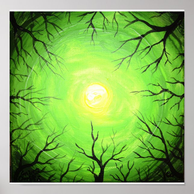 Grönten sol poster (Framsidan)