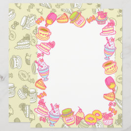 Grönten Söta bakverk och drycker