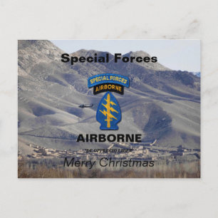Grönten speciella styrgrupper Berets SF SFG Vetera Helg Vykort