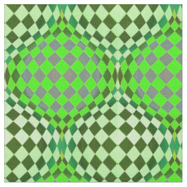 Grönten Taffi Op Art Grass Tyg