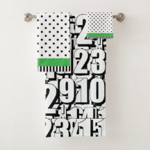 Grönten Tal Kids Black White Dots