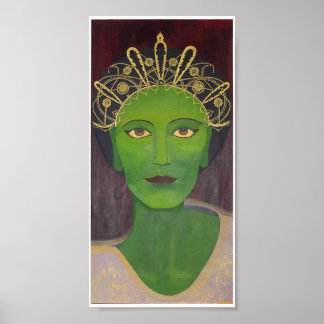 Grönten Tara Bodhisattva Poster