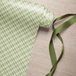 Grönten Tartan Play Presentpapper<br><div class="desc">Cute Retro Grönt Tartan Play Mönster Wrapping Papper</div>