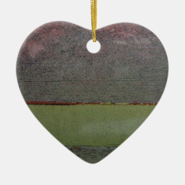 Grönten Teal Blue Rosa är betrodd Julgransprydnad Keramik (Framsidan)