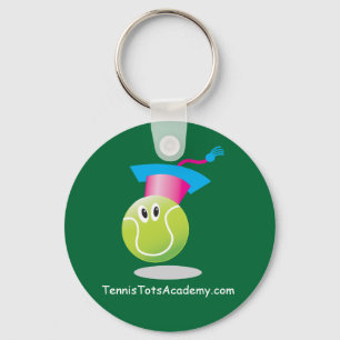Grönten Tennis Tots Academy_Bouncee_personlig_on Nyckelring