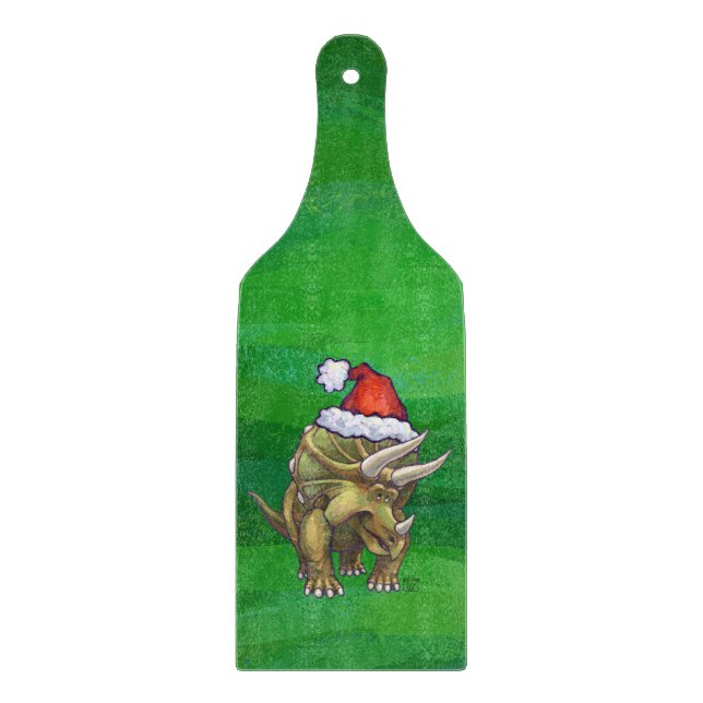 Grönten Triceratops jul (Framsidan)