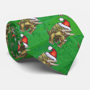 Grönten Triceratops jul Slips
