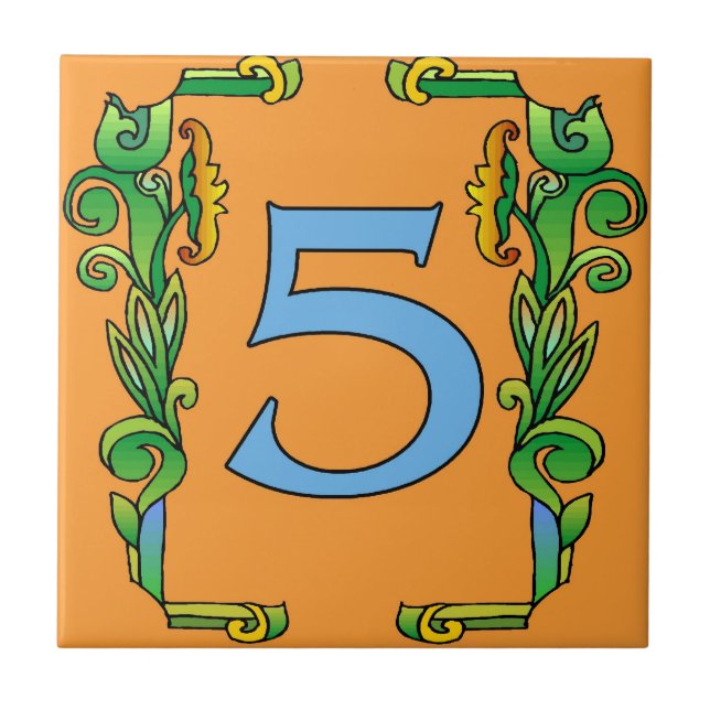 Grönten tunnelbanan Rulla Ram 5 Fem Kakelplatta (Framsidan)