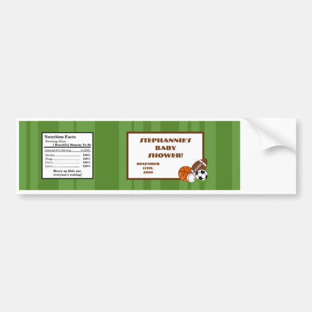 grönten vattenflaska Label All-Star  Bildekal (Framsidan)