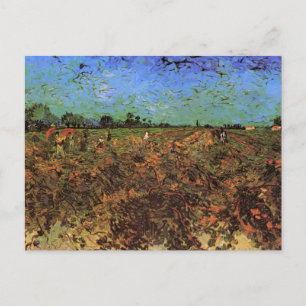 Grönten Vineyard av Vincent van Gogh Vykort