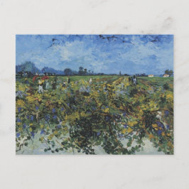 Grönten Vineyard, Vincent Van Gogh Vykort