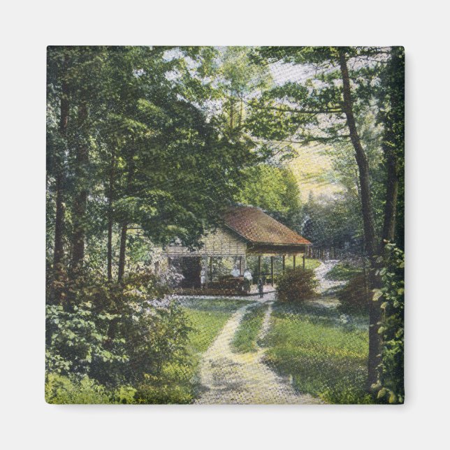 Grönten Visa Spelmän Magnet (Framsidan)