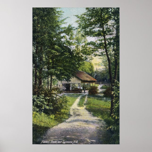 Grönten Visa Spelmän Poster (Framsidan)