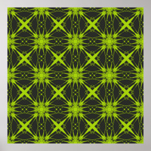 Gröntens abstrakt - bakgrund. Mode-grafik.abstra Poster