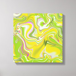 Gröntens abstrakt marmorbakgrund. canvastryck