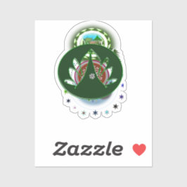 Gröntens Anpassningsbar-Klipp vinylstreck Klistermärken