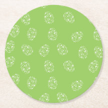 Gröntens bakgrund med prydnadsägg