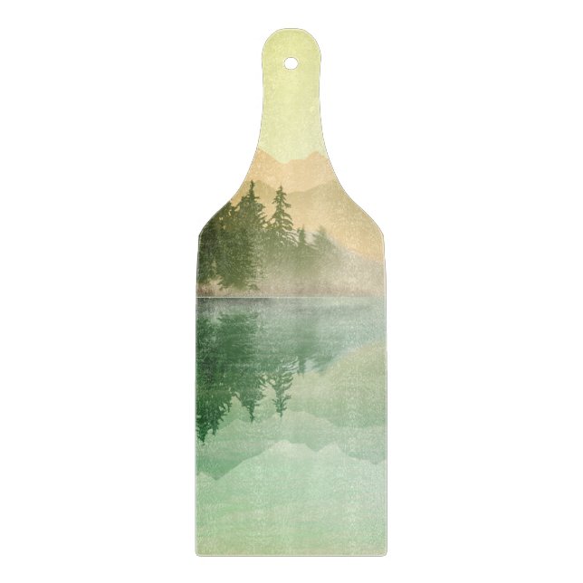 Gröntens berg och skogslandskap (Framsidan)