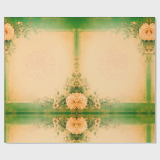 Gröntens Blommigt Presentpapper