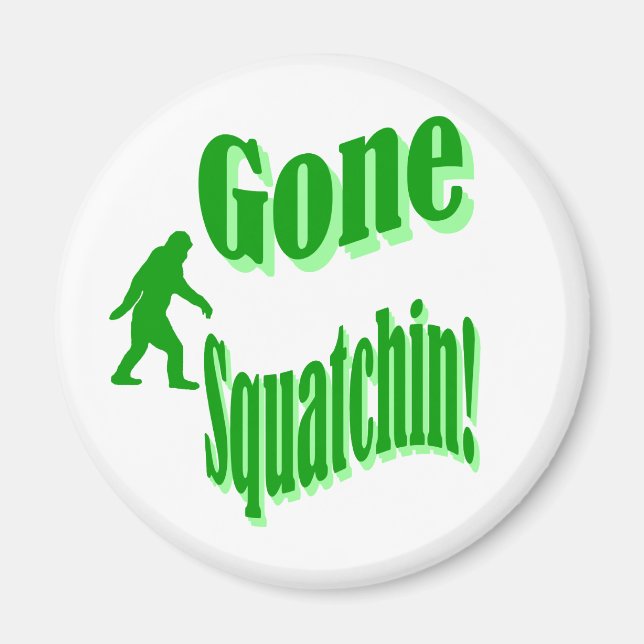 Gröntens borta slagord magnet (Framsidan)