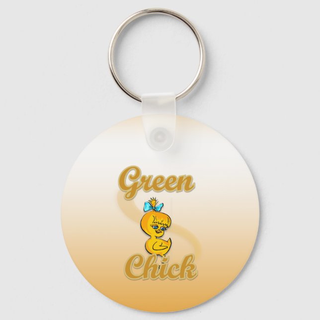 Gröntens Chick Nyckelring (Framsida)