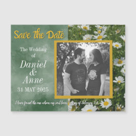 Gröntens Daisy Christian Save Date Magnetic Card