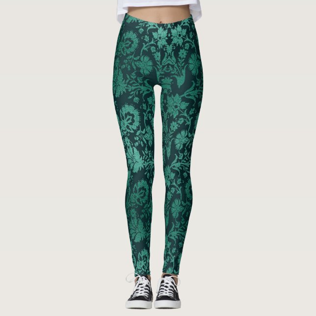 Gröntens dämpare leggings (Framsida)