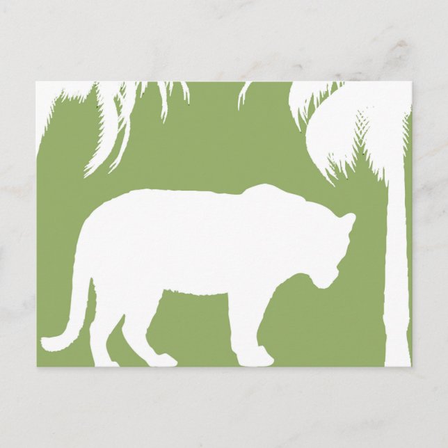 Gröntens djungel vykort (Framsida)