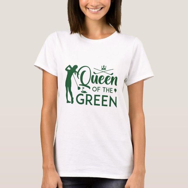 Gröntens drottning t shirt (Framsida)