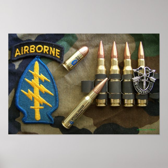 gröntens första speciella krafter bär iraq flash-u poster (Framsidan)