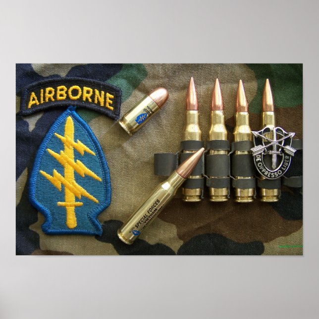 gröntens första speciella krafter bär iraq flash-u poster (Framsidan)