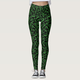 Gröntens frågetecken leggings