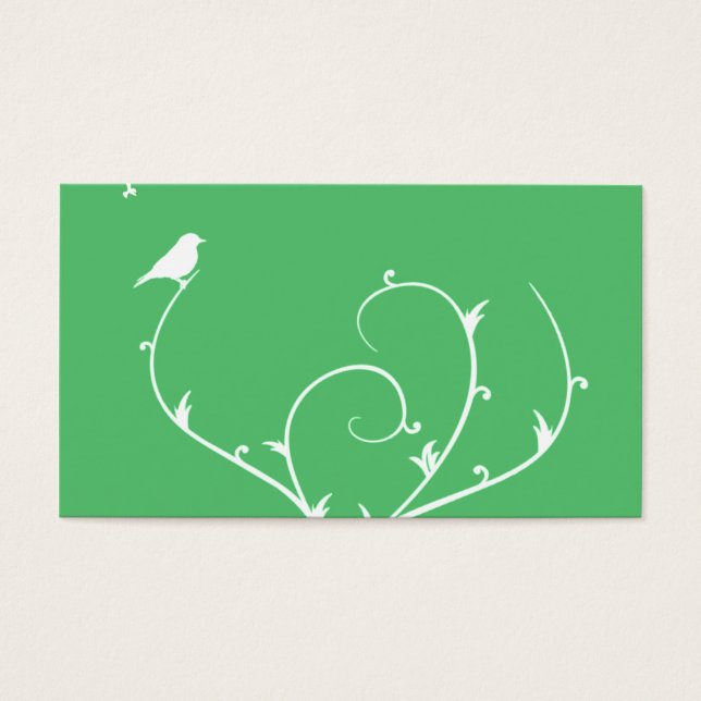 Gröntens fredskort visitkort (Framsidan)