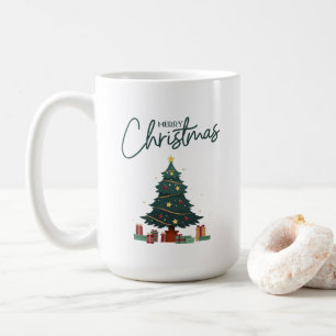 Gröntens Gult Julisolerad Kaffemugg