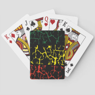 Gröntens Gult. Röd Casinokort