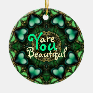 Gröntens hörn: Du är vacker Fantastisk ornament