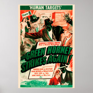 GRÖNTENS HORNET-STREJKOR IGEN! Hollywood Film Ad Poster