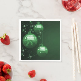 Gröntens juldesign pappersservett