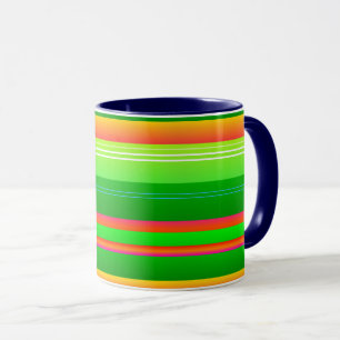 Gröntens julomformade moderna mugg